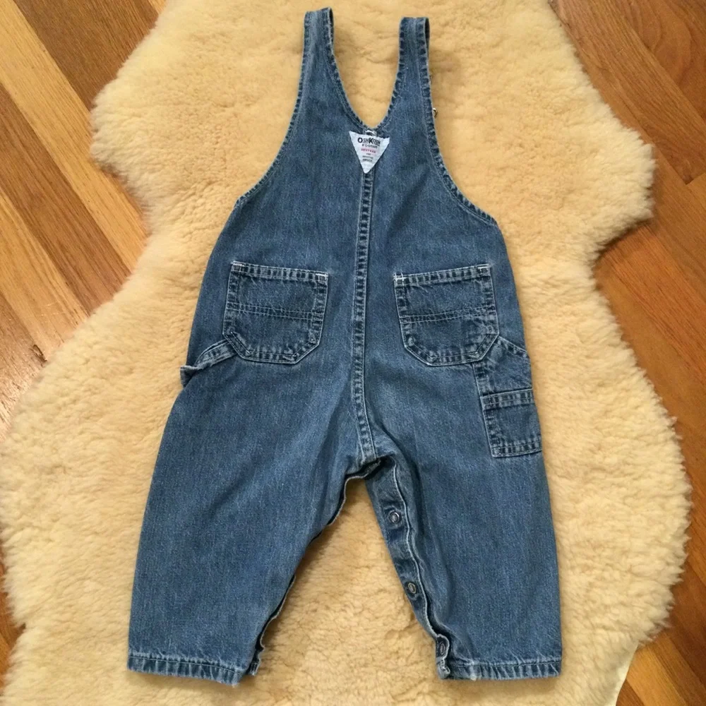 Vintage OshKosh toddler snap overalls